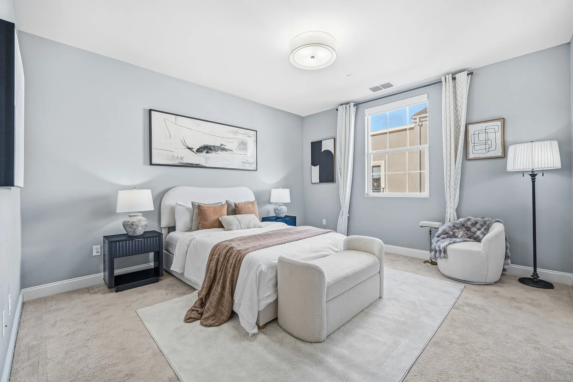 Professionally staged interior at 5845 Vizcaino Way, Newark by AAA Homes — DSC09750