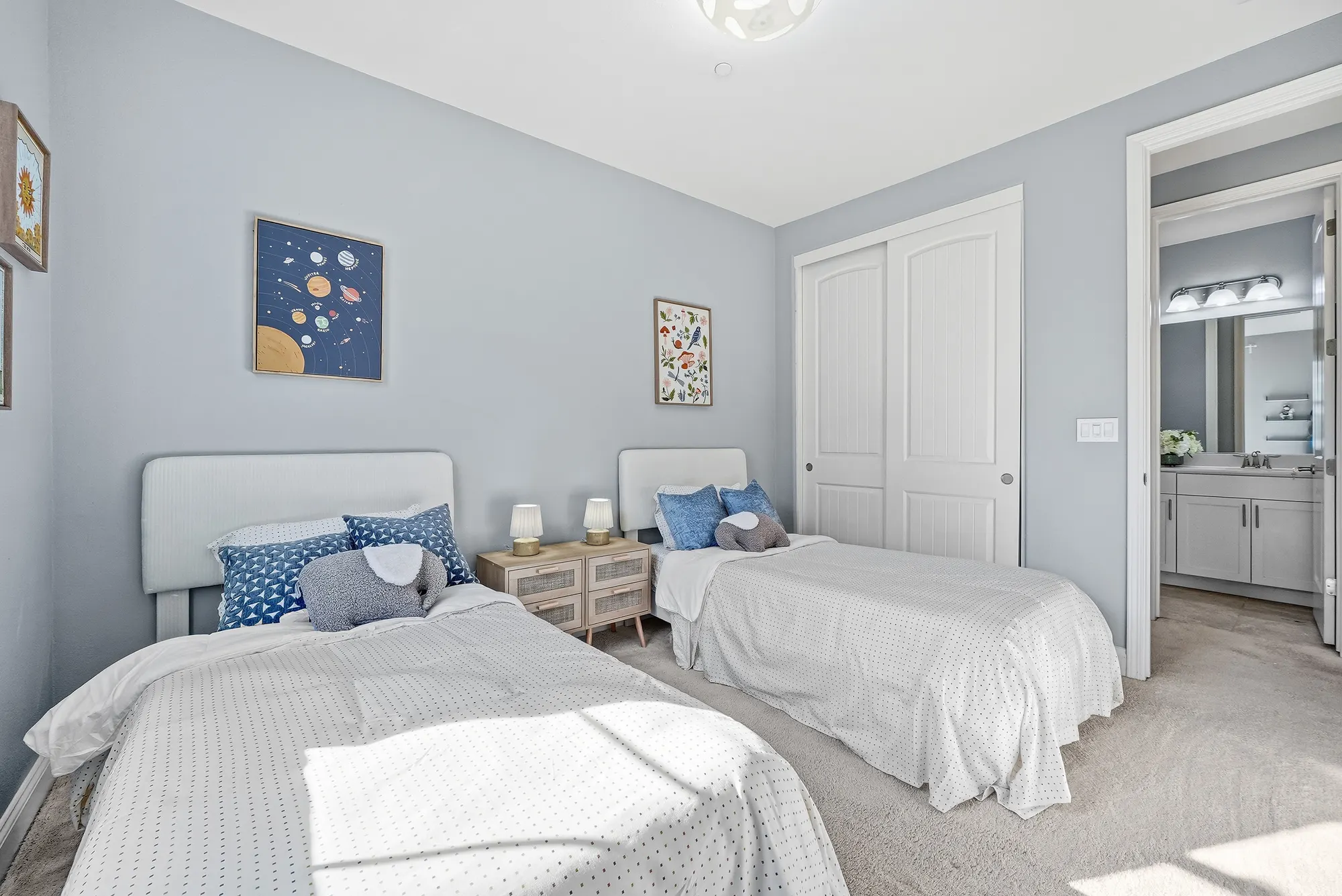 Professionally staged interior at 5845 Vizcaino Way, Newark by AAA Homes — DSC09810