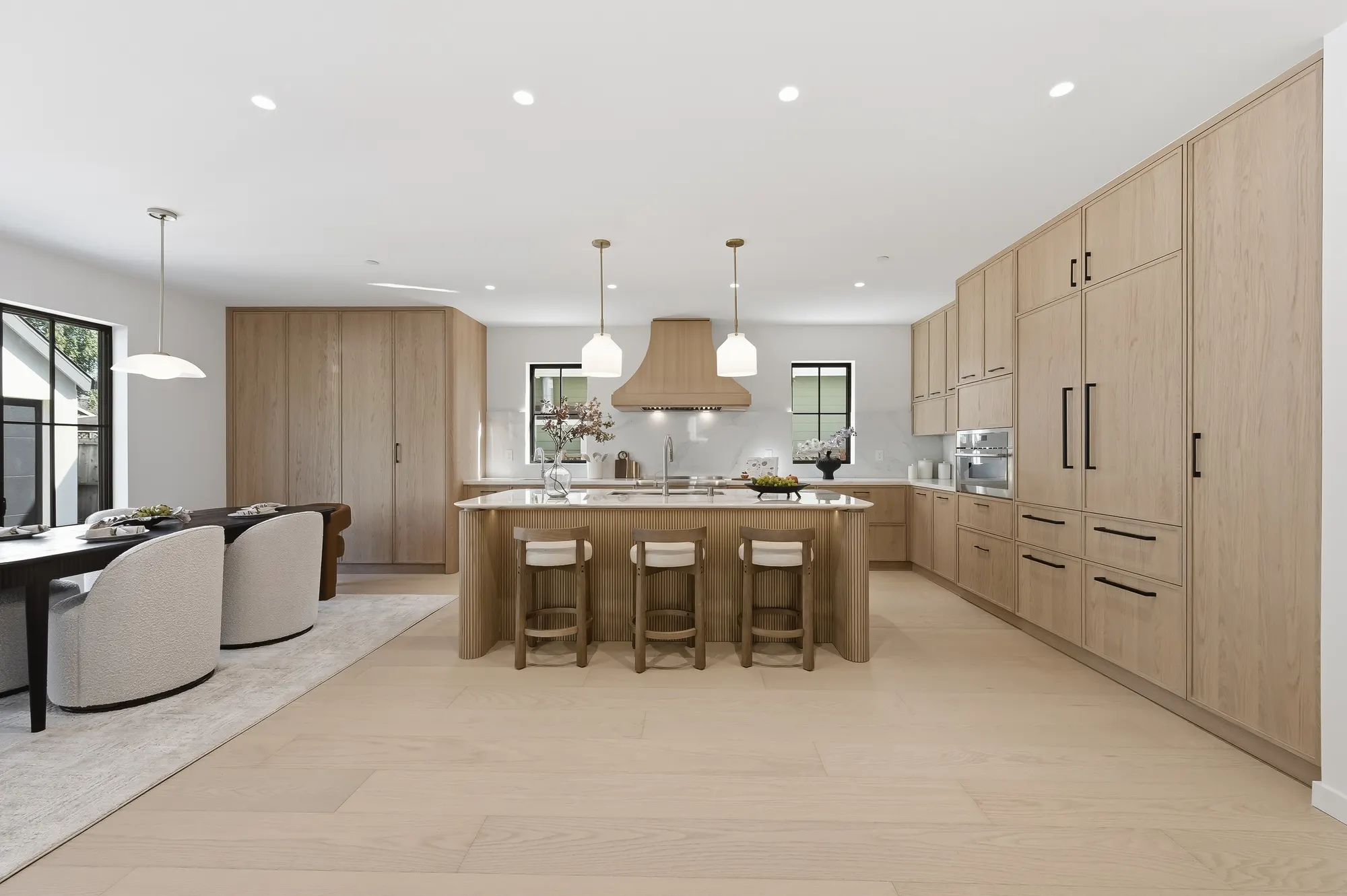 Professionally staged interior at 114 Bayswater Ave, Burlingame by AAA Homes — Photo 12