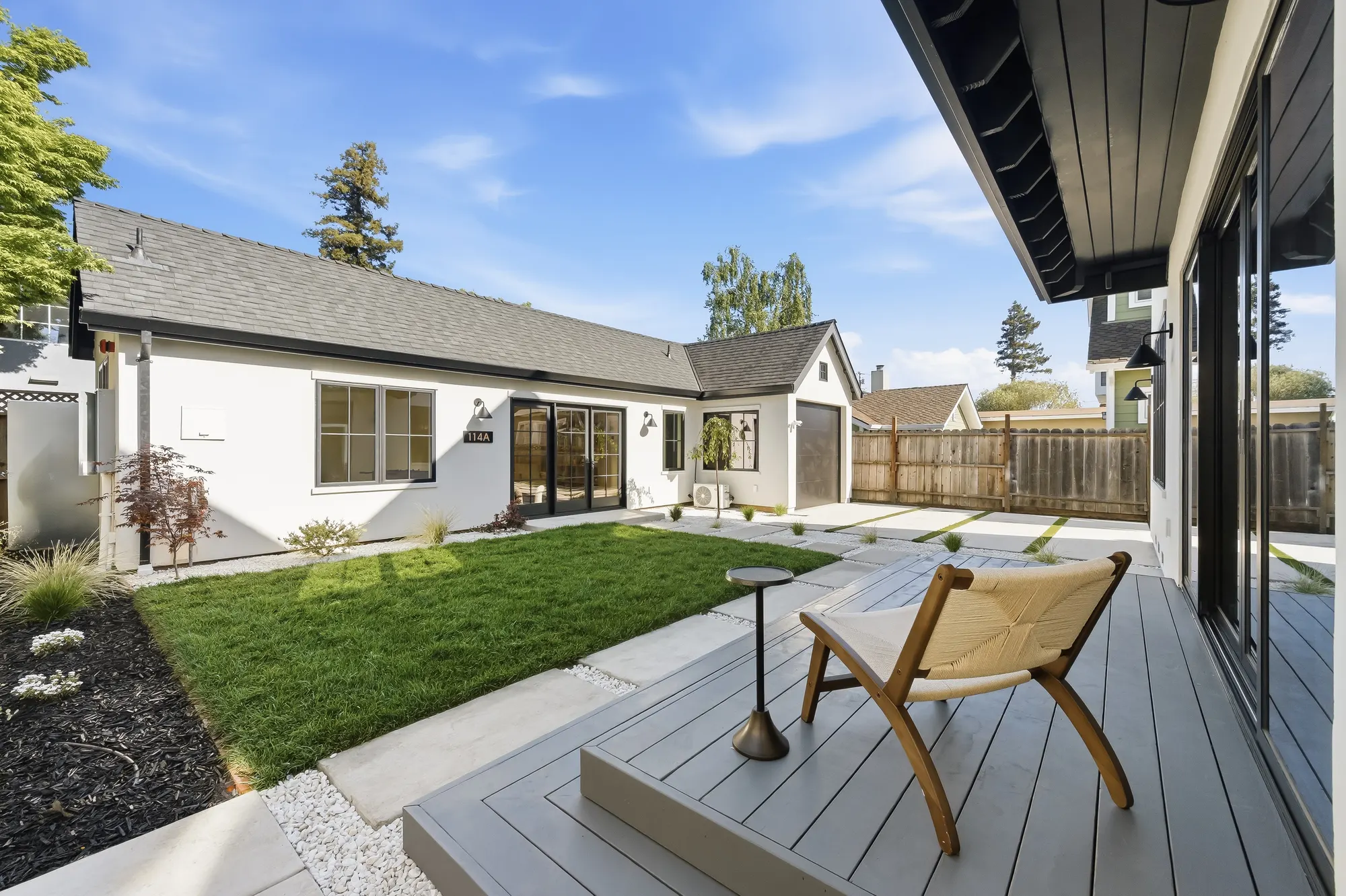 Professionally staged interior at 114 Bayswater Ave, Burlingame by AAA Homes — Photo 37