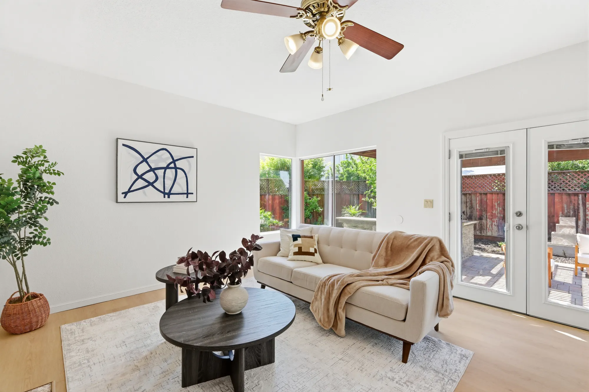 Professionally staged interior at 3199 Alpine Dr, Fremont by AAA Homes — 082 DSC 3363
