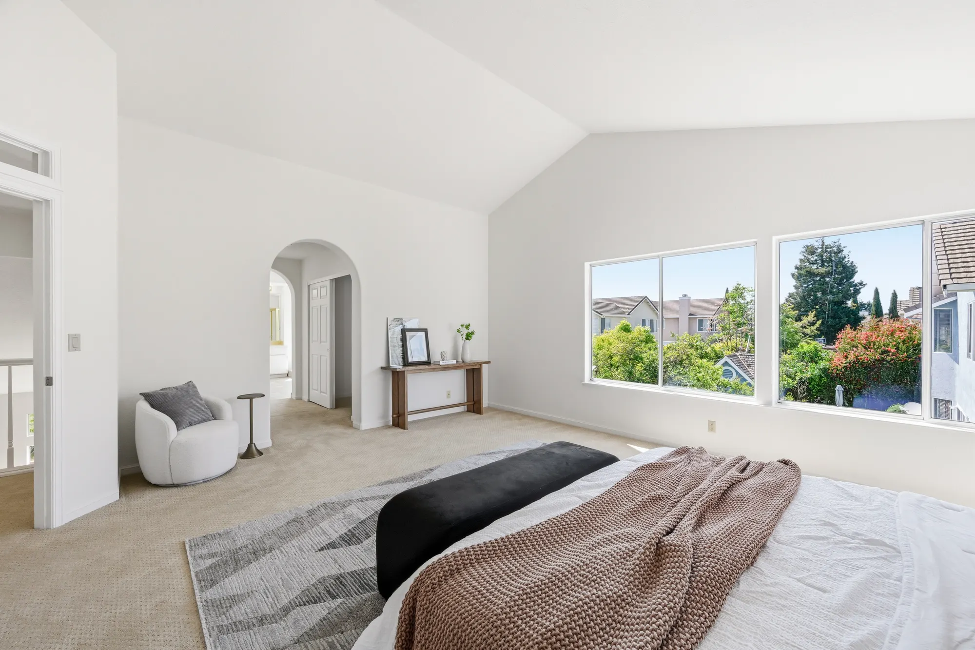 Professionally staged interior at 3199 Alpine Dr, Fremont by AAA Homes — 111 DSC 3516