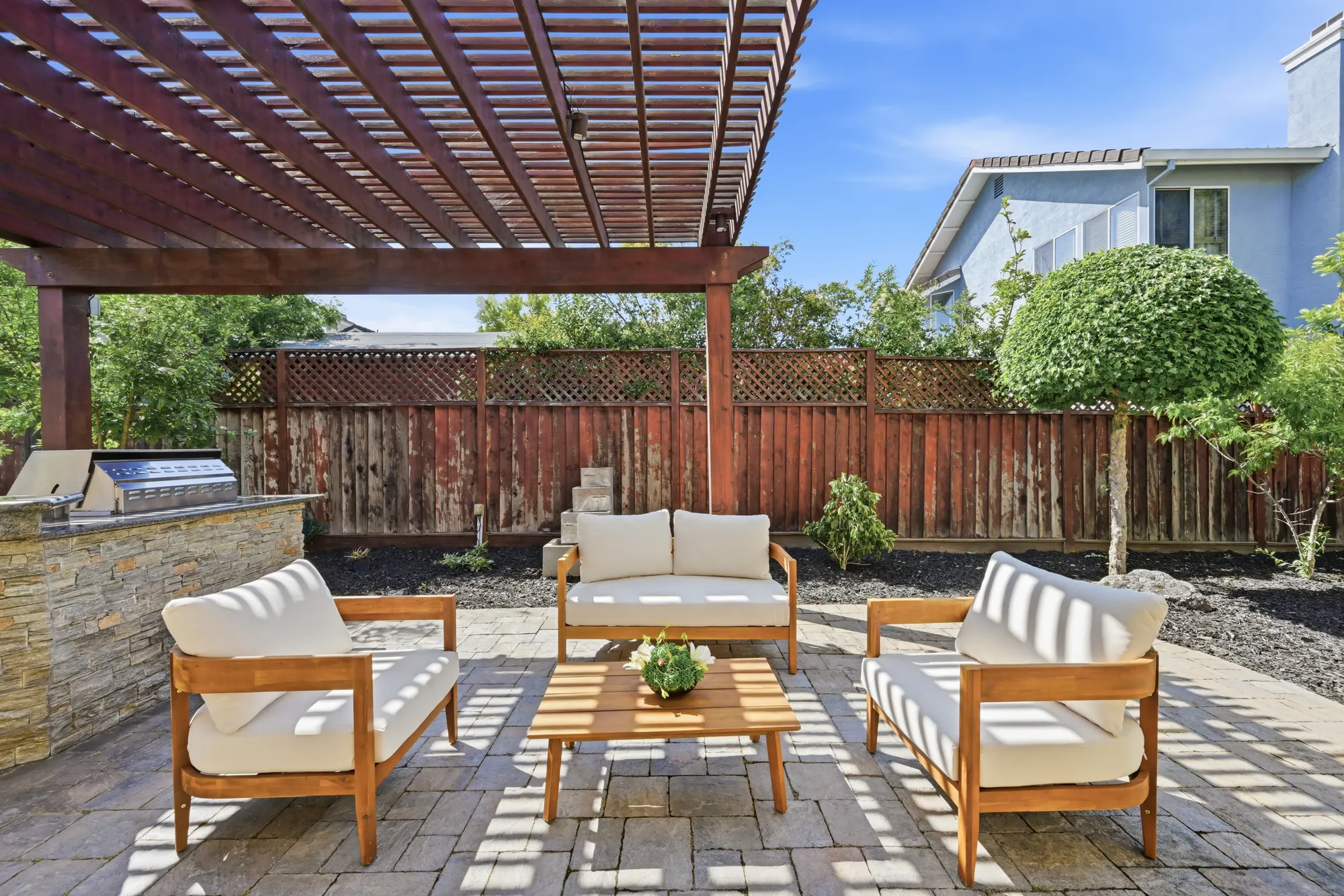 Professionally staged interior at 3199 Alpine Dr, Fremont by AAA Homes — 135 DSC 3636