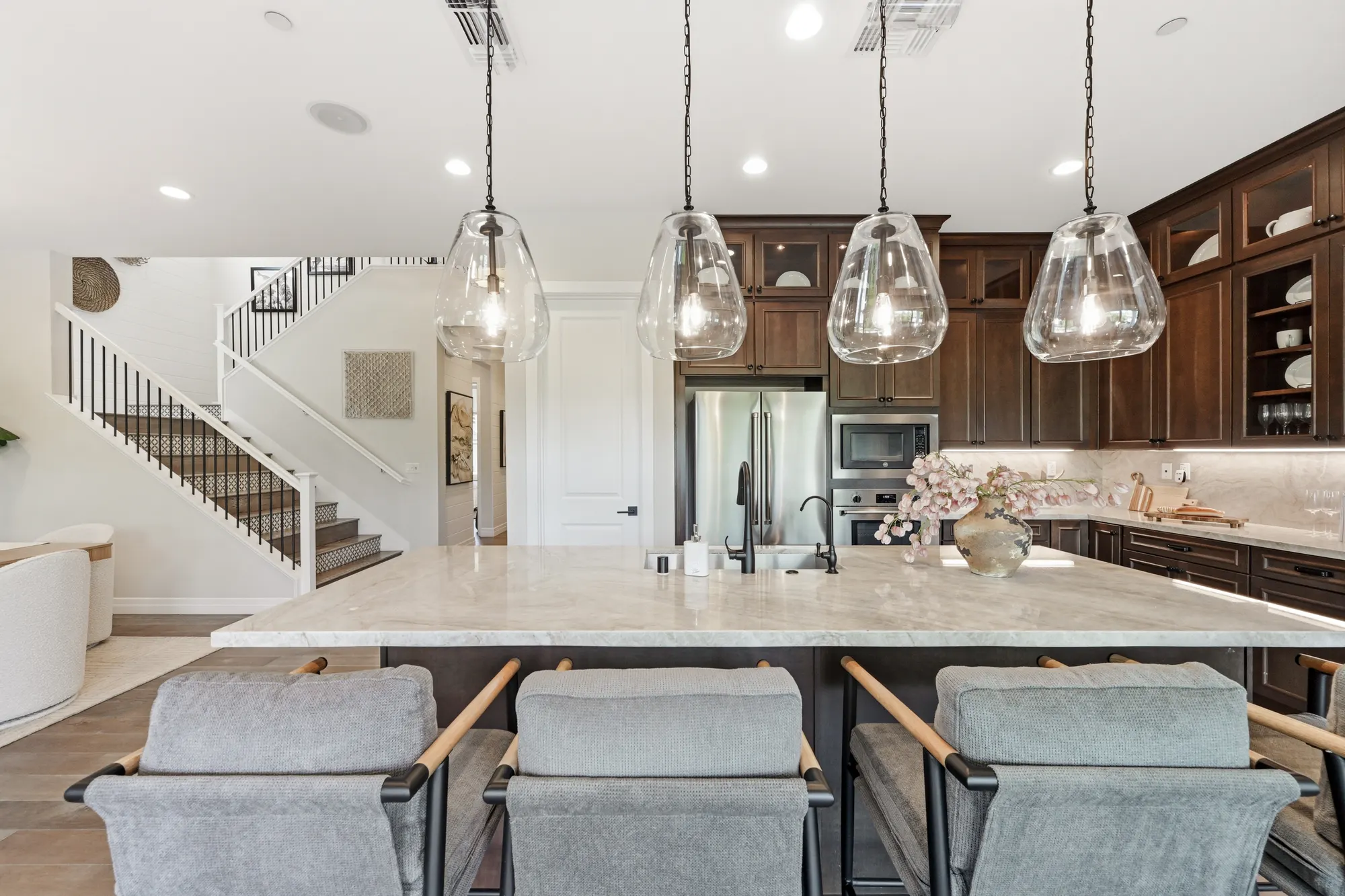 Professionally staged interior at 39502 S Darner Dr, Newark by AAA Homes — 120 DSC 5983